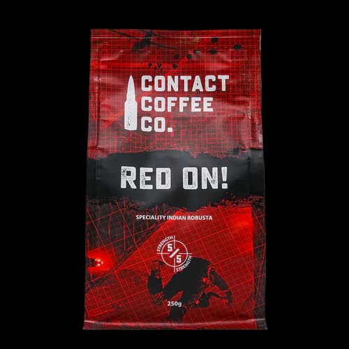 Contact Coffee - Red-On High Caffeine 