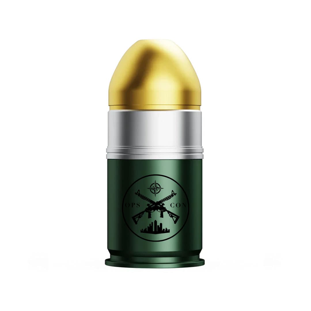 The Ops Con x Hotspur 40mm High Explosive Drinks Flask (Aluminium)