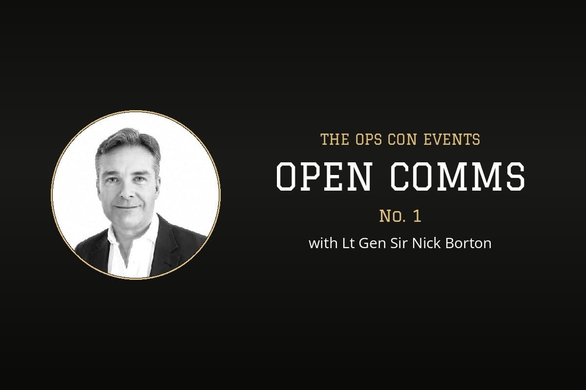 The Ops Con Events: Open Comms No. 1