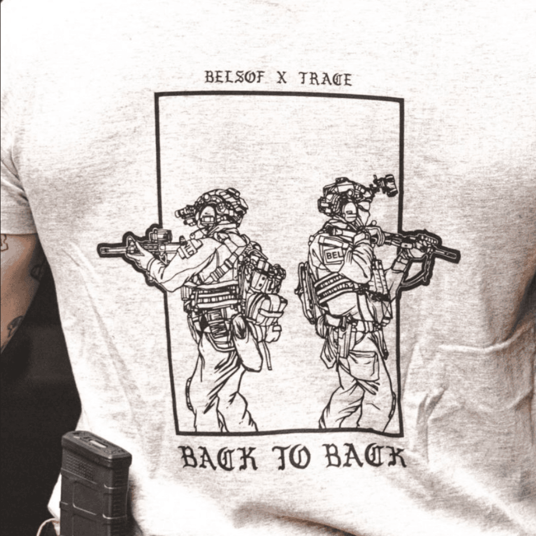 The Trace x Belsof - Back To Back T-shirt  thumbnail 3