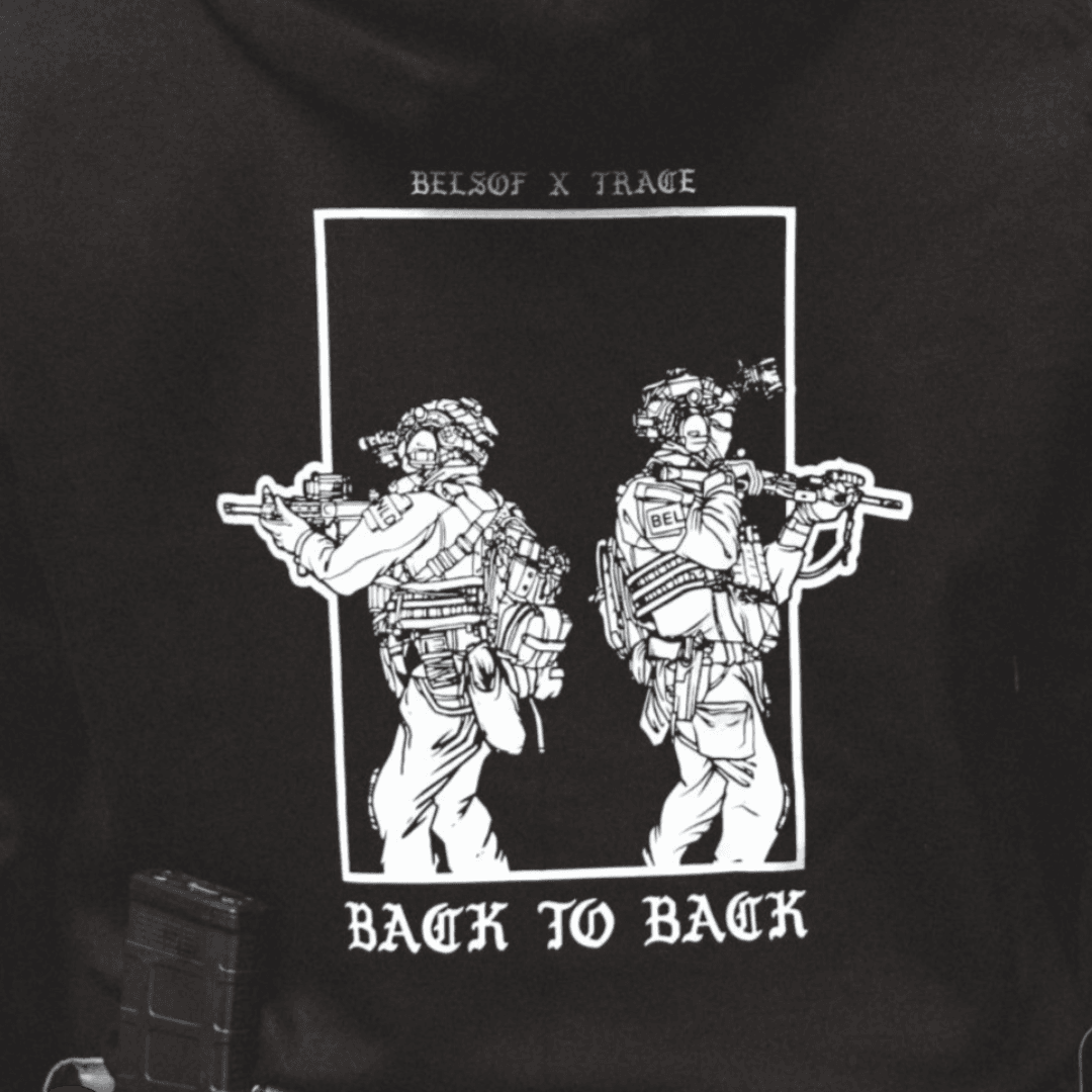 The Trace x Belsof - Back To Back Hoodie thumbnail 3