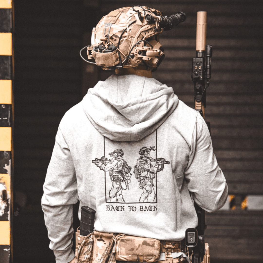 The Trace x Belsof - Back To Back Hoodie thumbnail 1