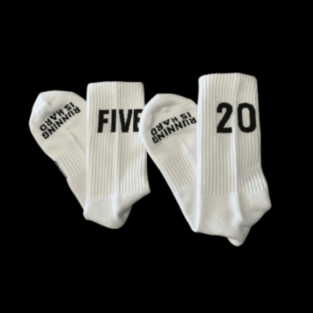 FIVE & 20 White Sports Socks - Image 2