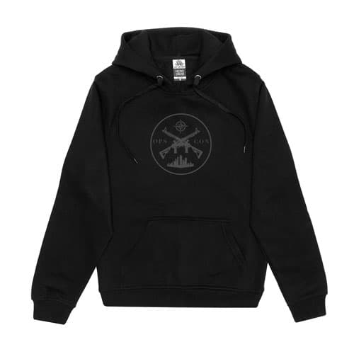 Ops Con Black Hoodie - Image 1