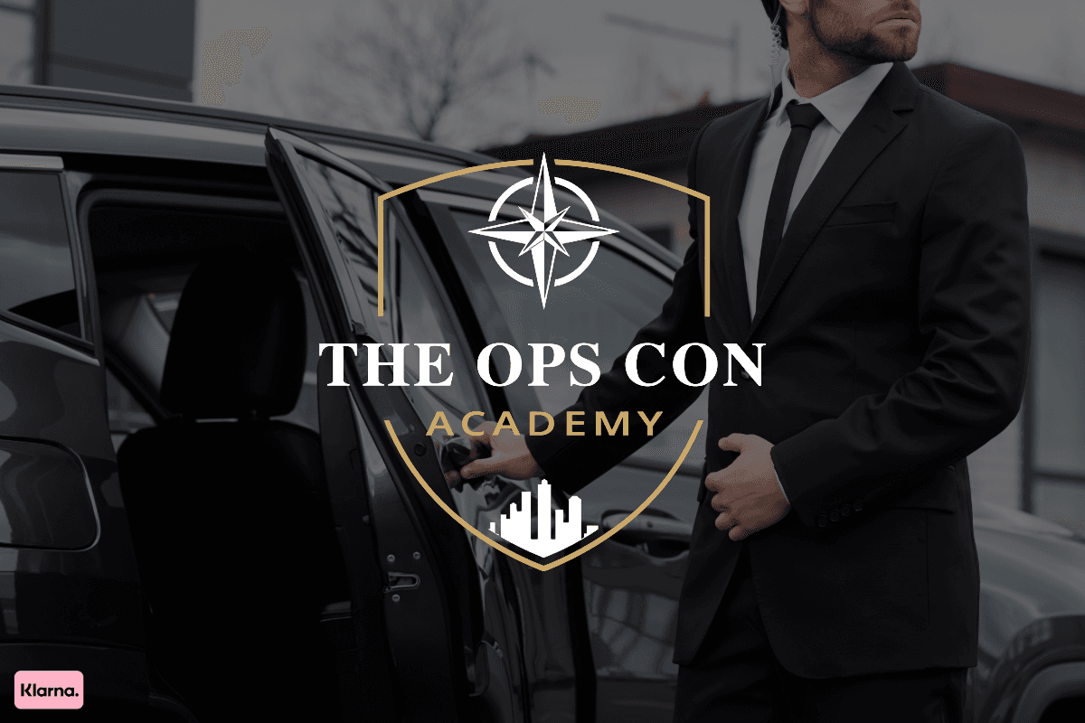 The Ops Con Close Protection Programme training course