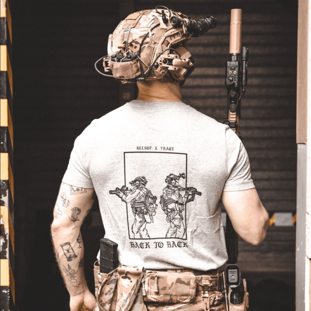 The Trace x Belsof - Back To Back T-shirt - Image 2