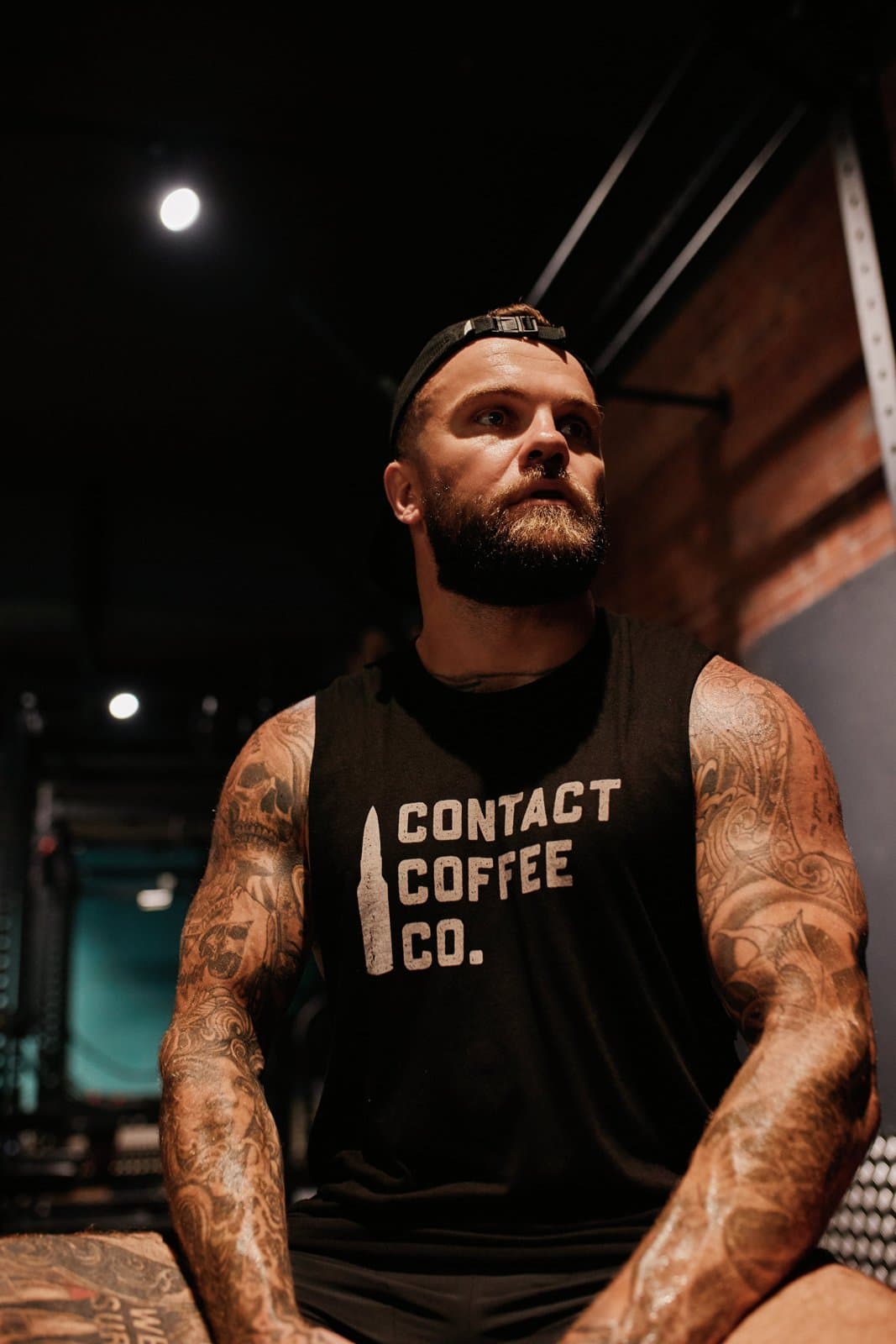 Raw Edged Men's Gym Vest - Image 1