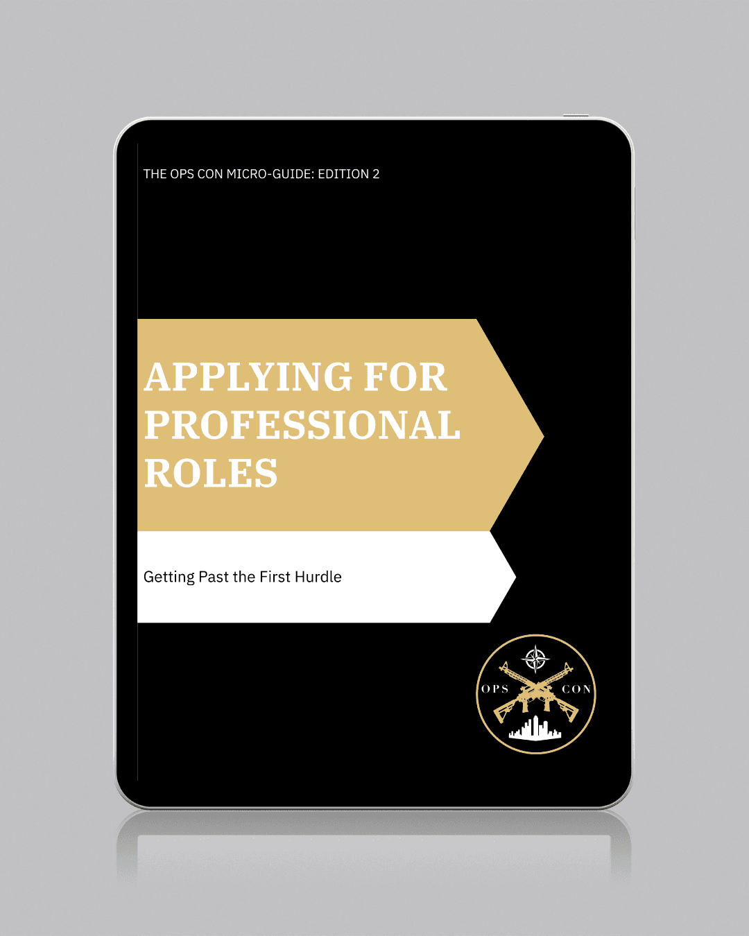 THE OPS CON MICRO-GUIDE, EDITION 2: APPLYING FOR PROFESSIONAL ROLES - Image 1
