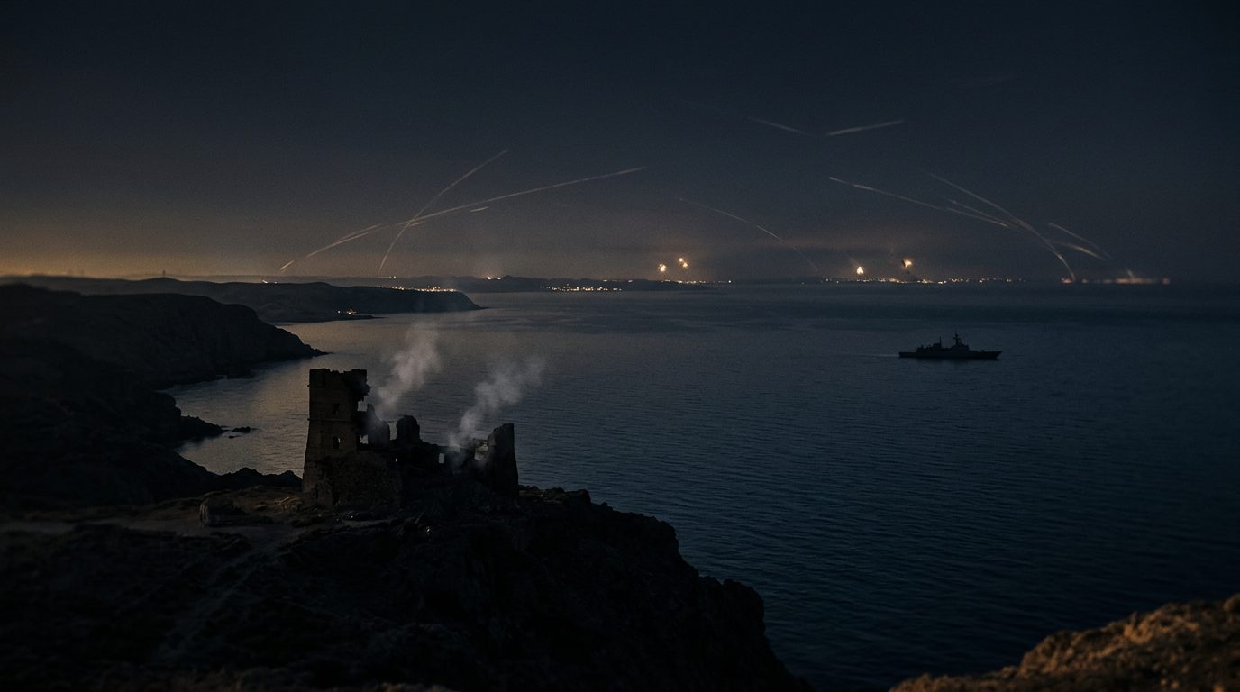 US strikes reach Iran's Gulf of Oman coast as Tehran hits bases across the Gulf