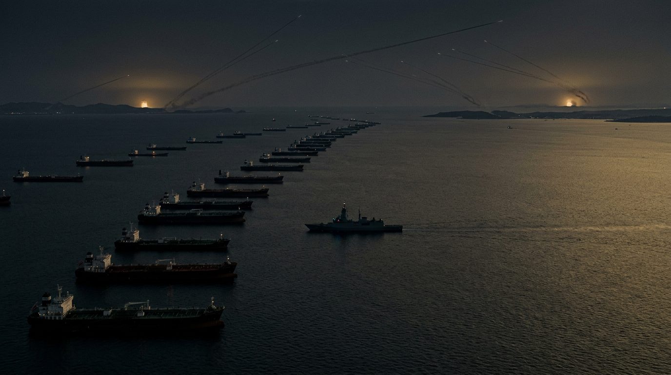 Hormuz stays shut: US blockade holds into a second week as strikes press the Iranian coast
