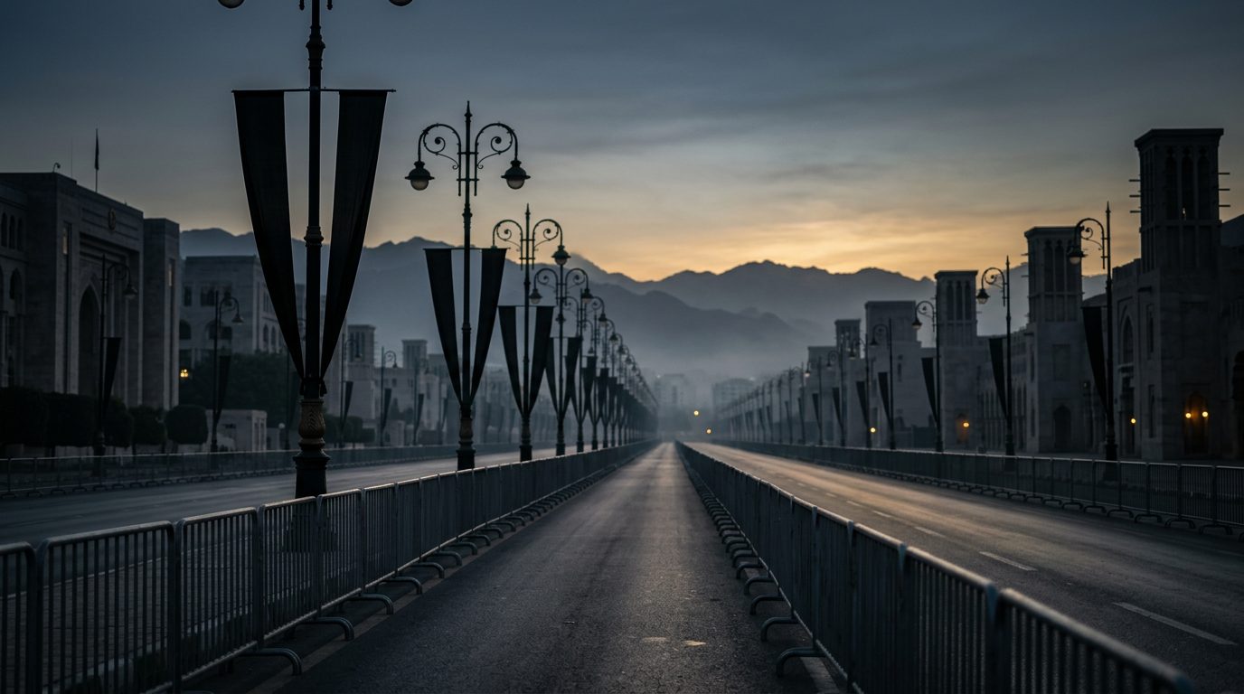 Funeral day in Tehran: the main Khamenei procession moves today, with the region holding its breath