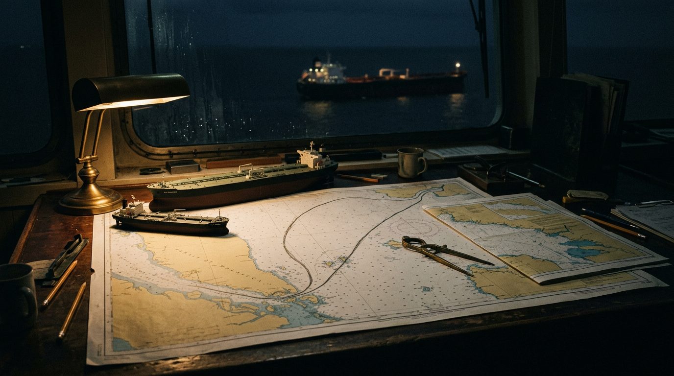 The Suez workaround is narrow, slow, and cannot take the big ships