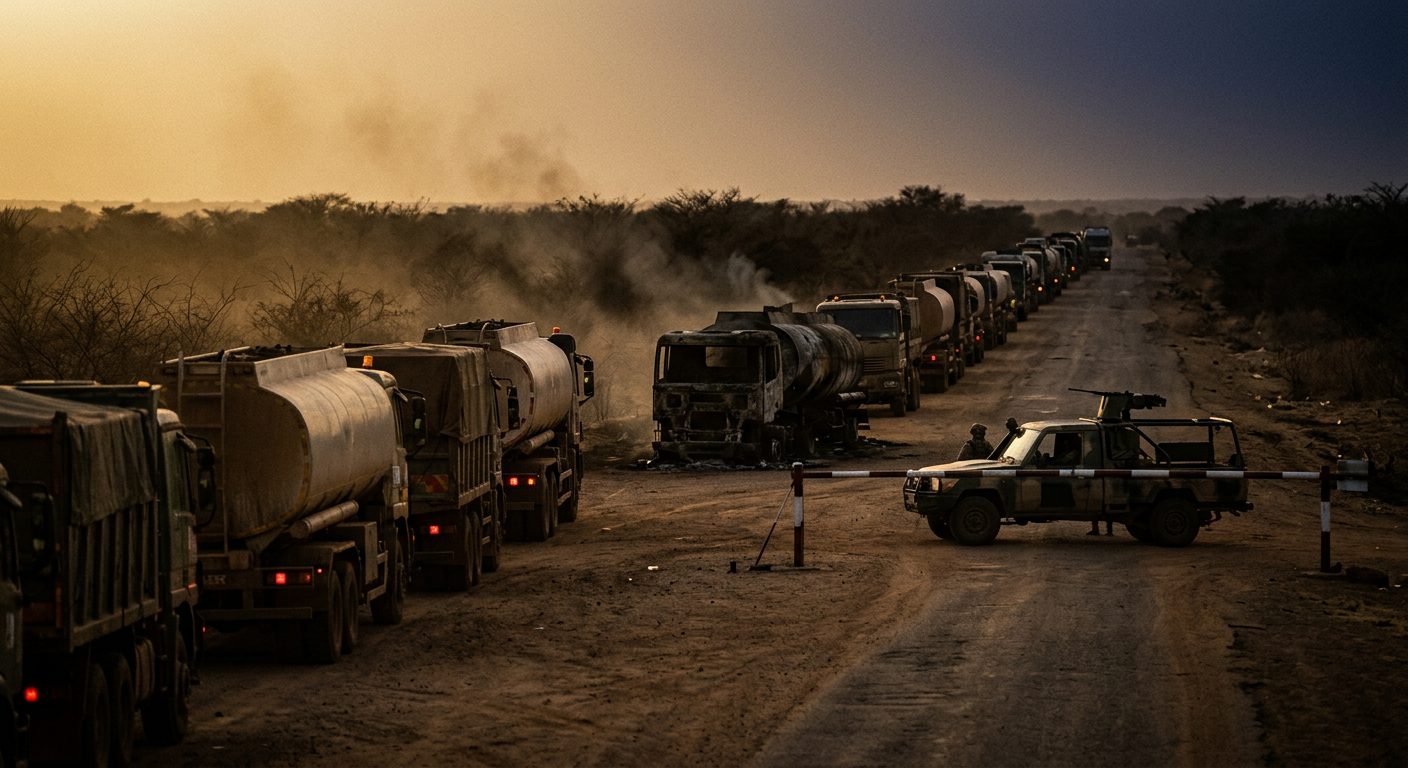 Threat Level โ Mali: the fuel war has a general, and Bamako is still choking