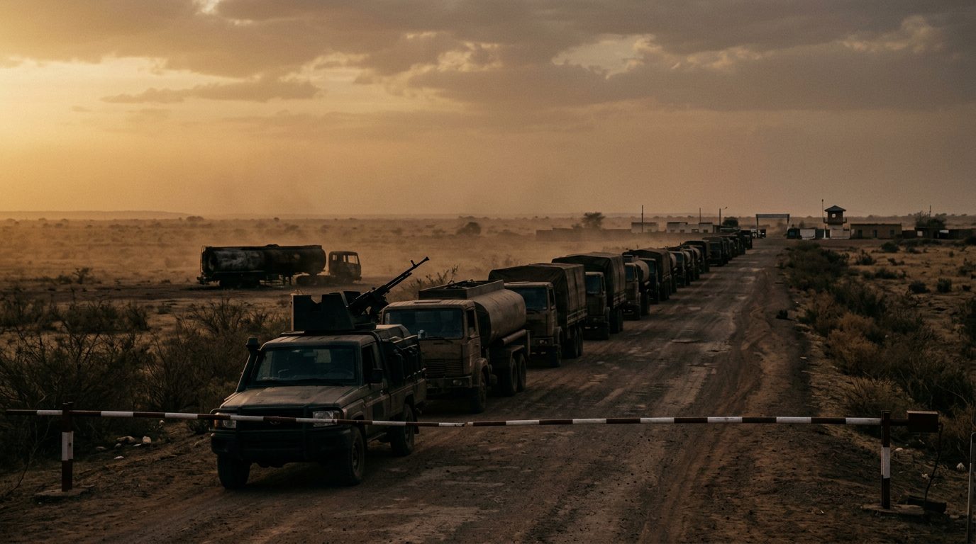 Mali: Bamako still runs on escorted fuel convoys as JNIM keeps the siege on