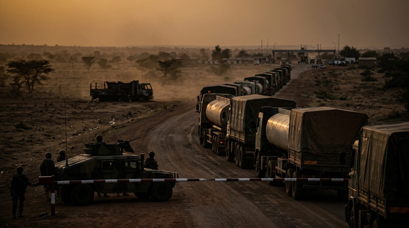Mali: Bamako still moves on escorted fuel convoys as JNIM keeps the blockade on