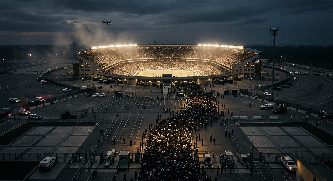 World Cup final locks down MetLife under the tournament's tightest security