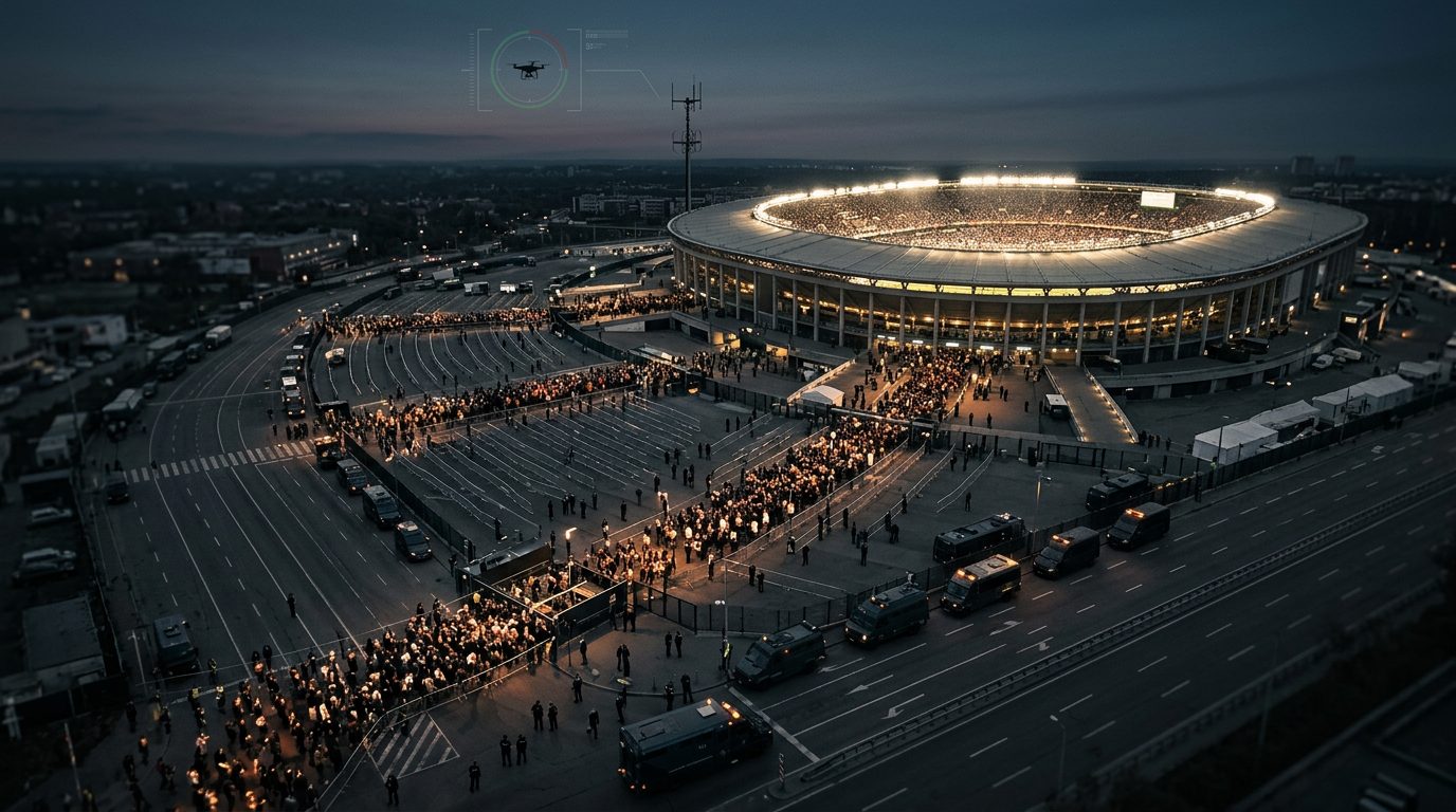 World Cup final locks MetLife down under the tournament's tightest security